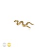 316L SURGICAL STEEL THREADLESS PUSH IN SNAKE TOP PART